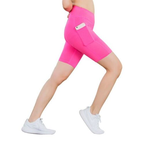 All Seasons Yoga Shorts Stretchable With Phone Pocket - Image 175