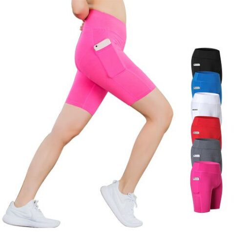 All Seasons Yoga Shorts Stretchable With Phone Pocket - Image 20